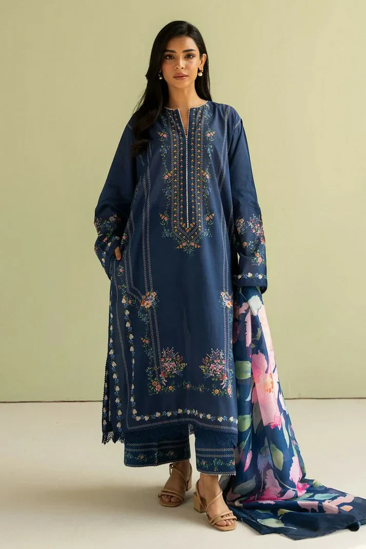ZAINAB CHOTTANI 3PC LAWN PRINTED A908