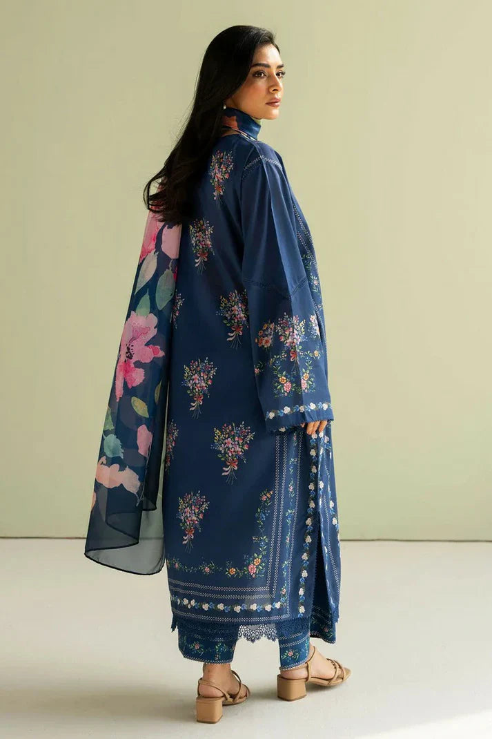 ZAINAB CHOTTANI 3PC LAWN PRINTED A908