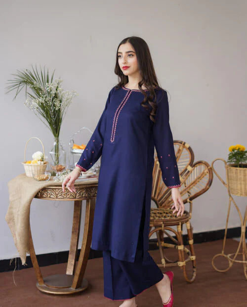 Aisling Dhanak 3PC Embroidered A0339