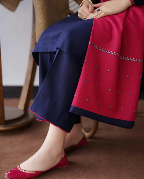 Aisling Dhanak 3PC Embroidered A0339