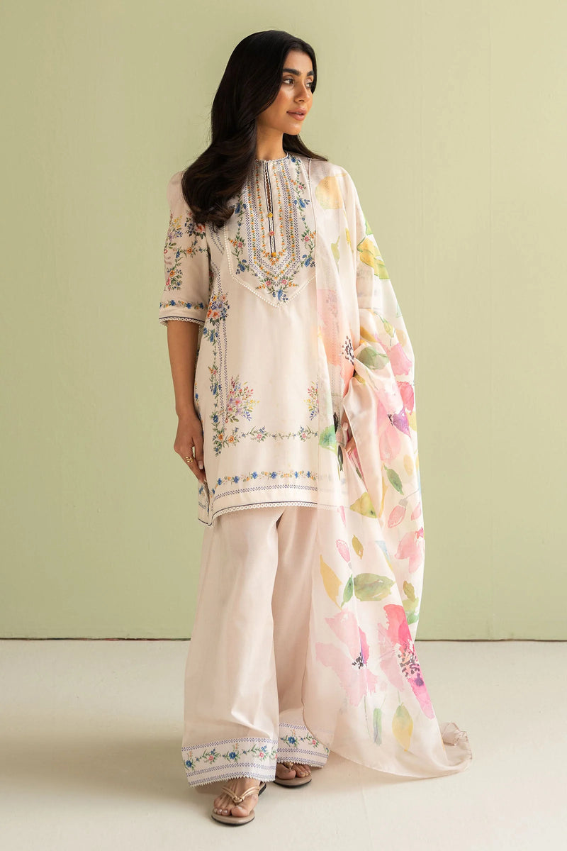 ZAINAB CHOTTANI 3PC  LAWN PRINTED A907