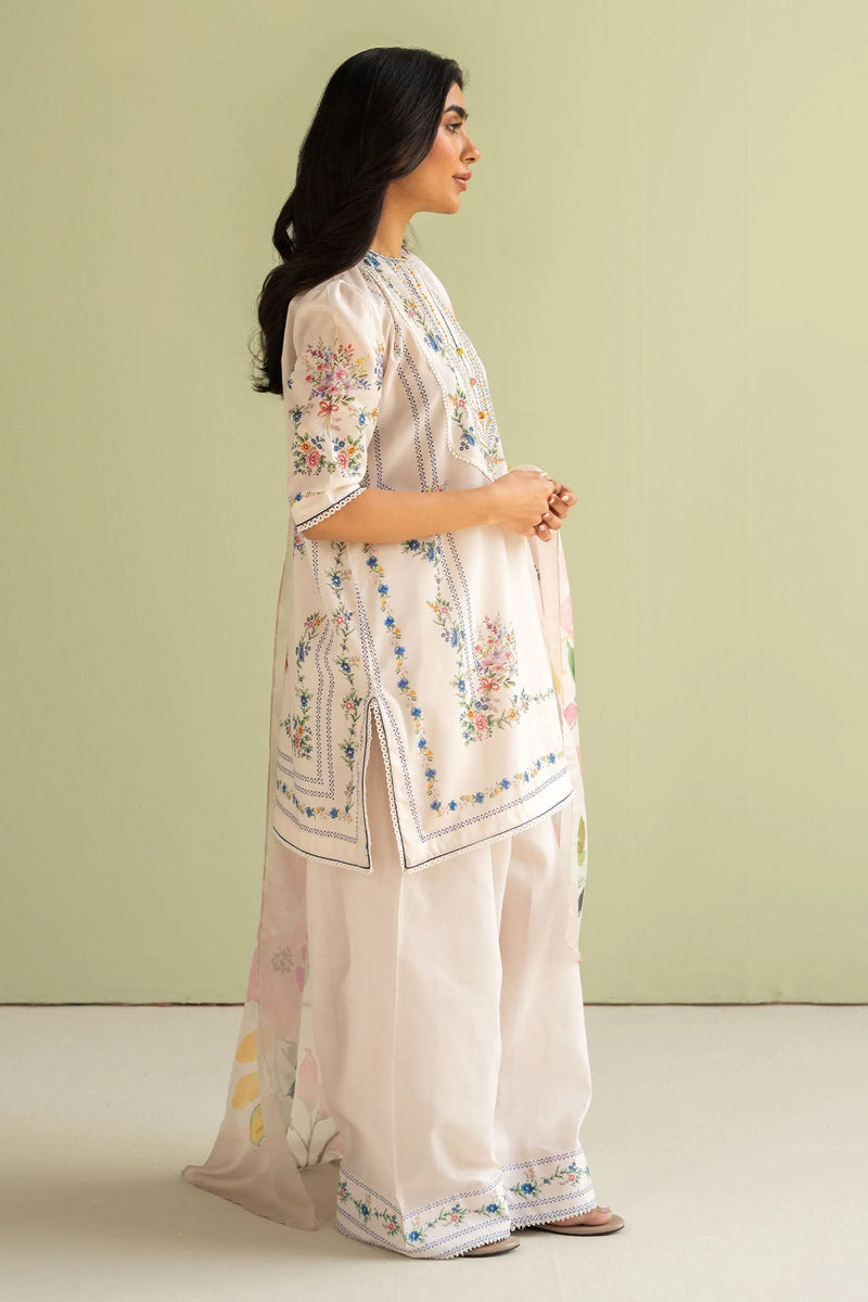 ZAINAB CHOTTANI 3PC  LAWN PRINTED A907