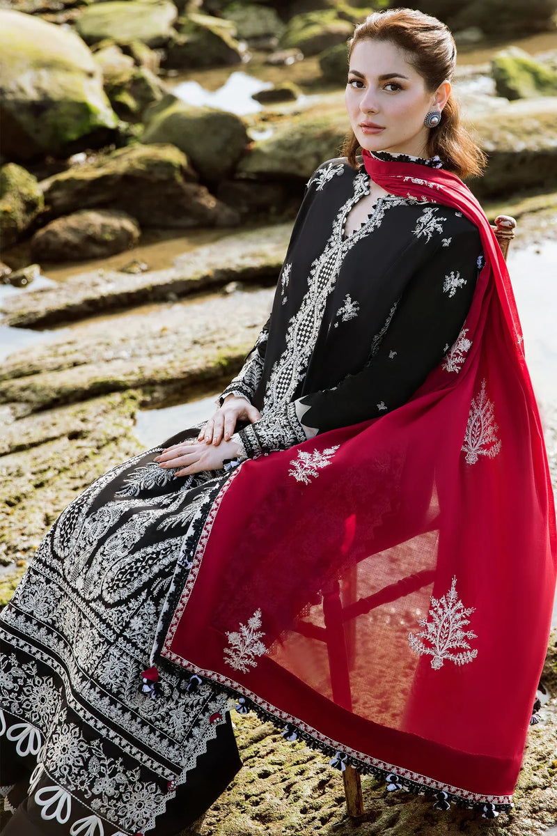 Zaha 3Pcs Lawn Embroidered A941