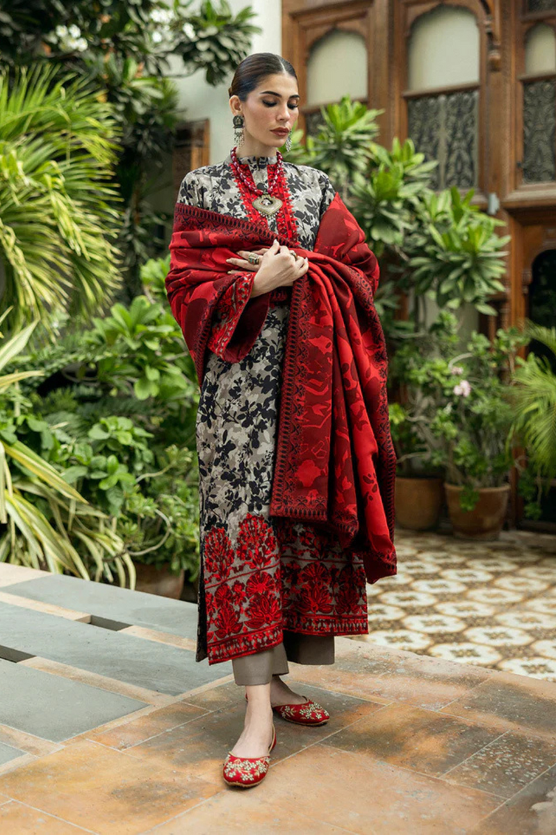 ZAINAB CHOTTANI 3PC LAWN PRINTED A913