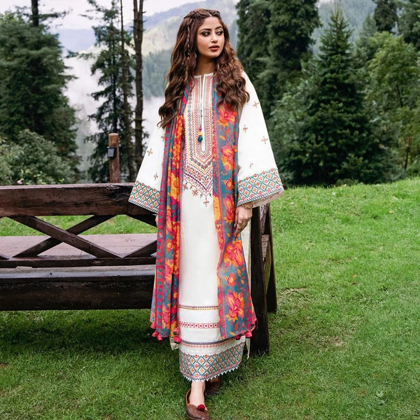 Sapphire 3Pcs Lawn Embroidered A943