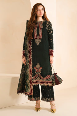 Jazmin - Embroidered Micro 9000 Velvet Formal AC-2034