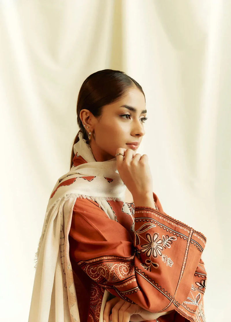 Zara ShahJahan 3Pcs Lawn Embroidered A901