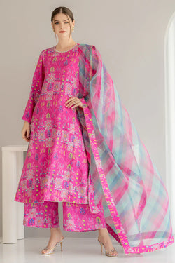 EGO 3Pcs Digital Lawn Printed A857