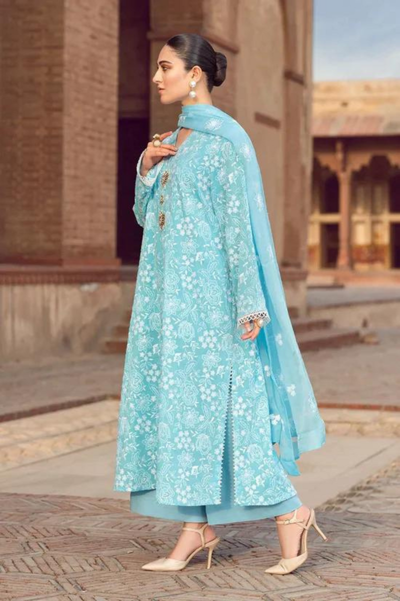 Bareeze 3PC LAWN EMBROIDERED A185