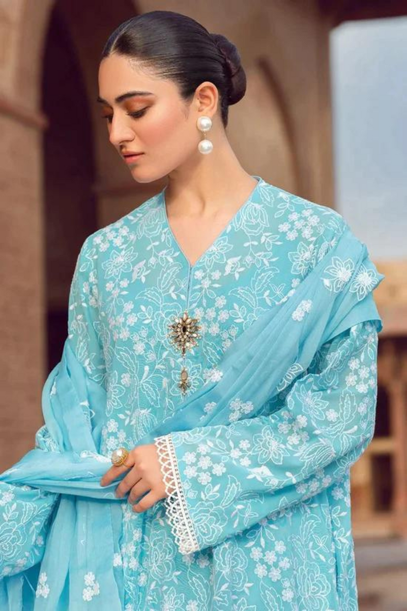 Bareeze 3PC LAWN EMBROIDERED A185
