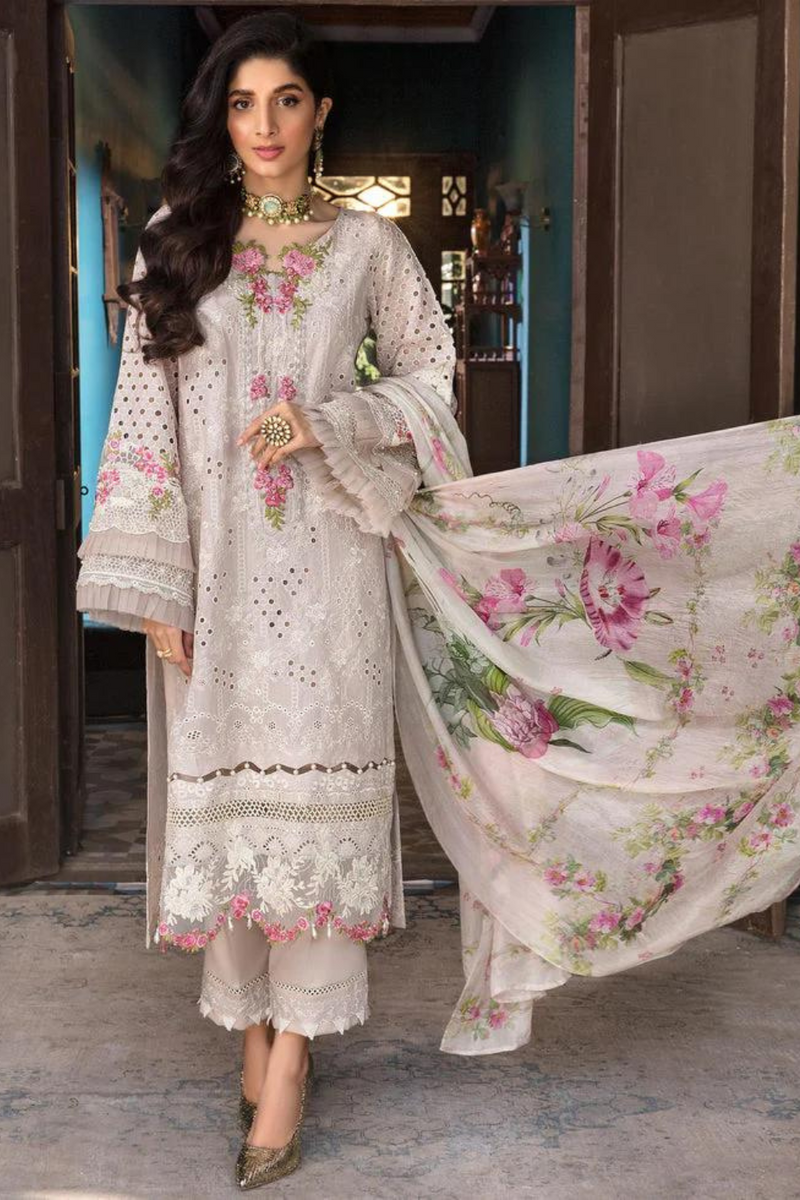 Elaf 3PC LAWN EMBROIDERED A191