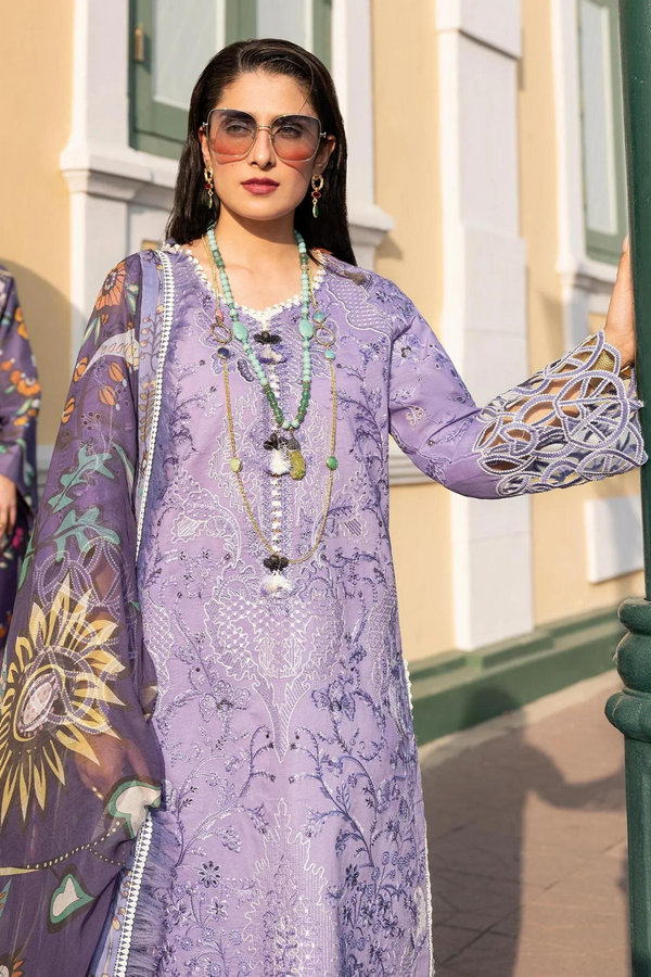 Mushq 3PC LAWN EMBROIDERED A192
