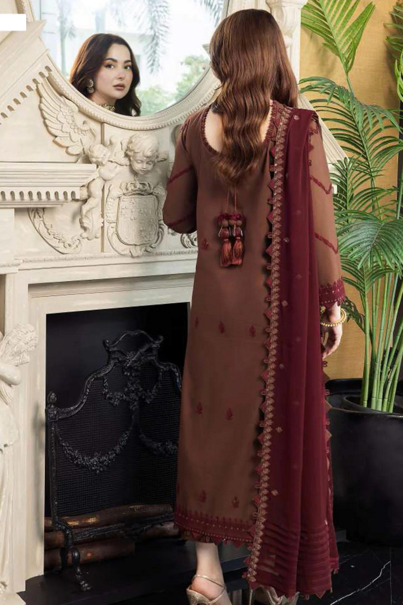 Asim Jofa 3PC LAWN EMBROIDERED Q210