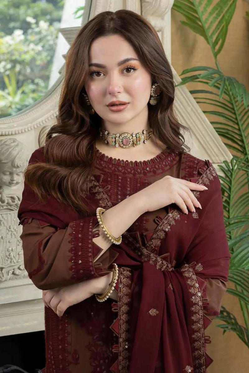 Asim Jofa 3PC LAWN EMBROIDERED Q210